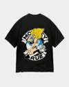 Represent X Motley Crue Men's Bomber Girl Graphic Band T-shirt In Black