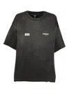 Represent X Oasis Owners Club Cotton T-shirt In Black