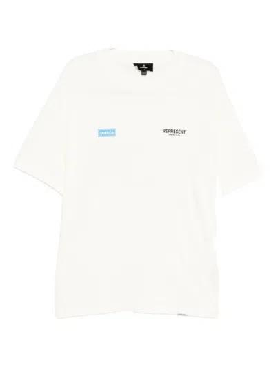 Represent X Oasis Owners Club T-shirt In White