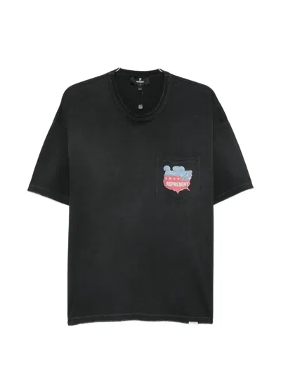 Represent X The Beach Boys Americas Band T-shirt In Black