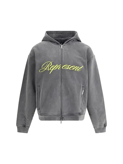 REPRESENT ZIP-UP HOODIE