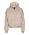 Represent Zipped Hooded Jacket In Multi