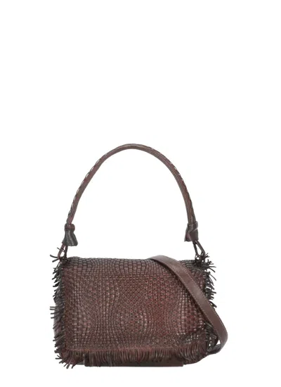 Reptile's House Deep Red  Shoulder Bag