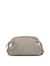 Reptile's House Beige Shoulder Bag In Gray