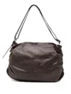 Reptile's House Ruched Shoulder Bag In Brown