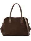 Reptile's House Top Handle Shoulder Bag In Brown