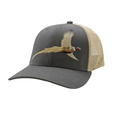 Repyourwater Adult  Pheasant Snapback Hat In Gray