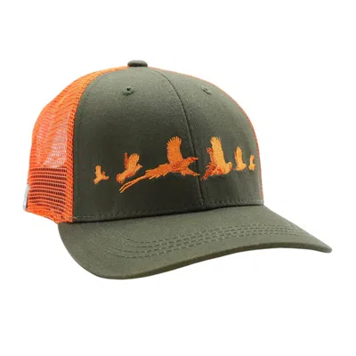 Repyourwater Adult  Upland Game Snapback Hat In Green