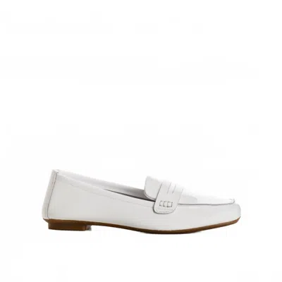 Reqins Women's Hema Cuir Shoe In White