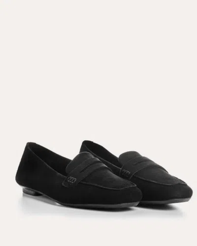 Reqins Women's Hema Peau Loafer In Noir In Black