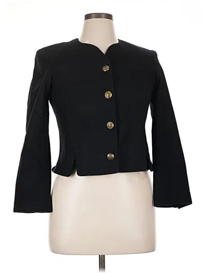 Pre-owned Requirements Blazer Jacket In Black