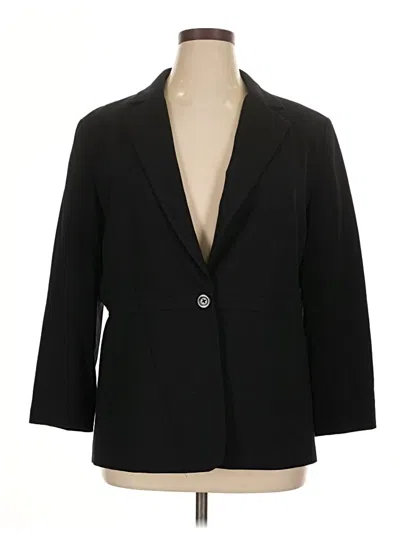 Pre-owned Requirements Blazer Jacket In Black