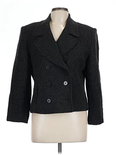 Pre-owned Requirements Blazer Jacket In Black