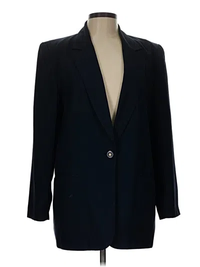 Pre-owned Requirements Blazer Jacket In Blue