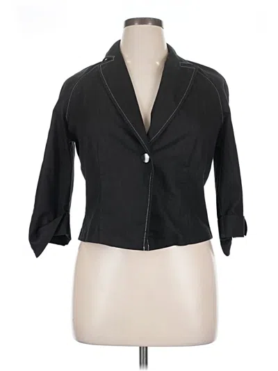 Pre-owned Requirements Cardigan Sweater In Black