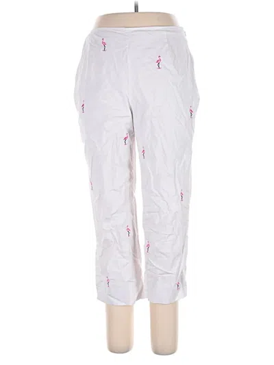 Pre-owned Requirements Casual Pants In Silver