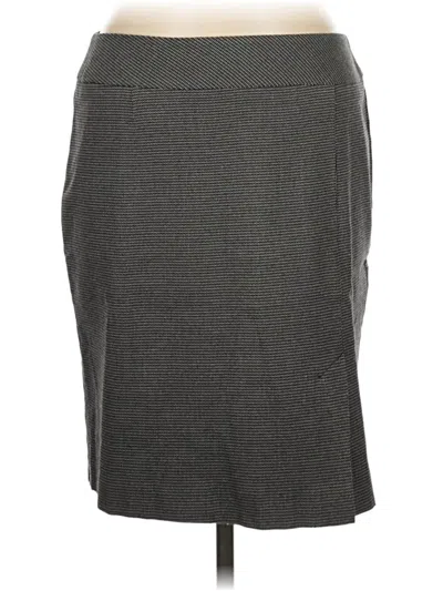 Pre-owned Requirements Casual Skirt In Gray