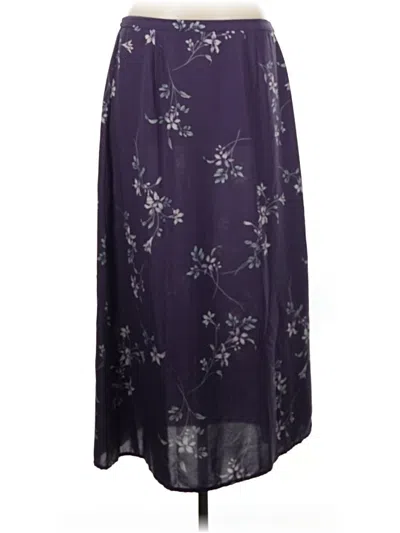 Pre-owned Requirements Casual Skirt In Purple