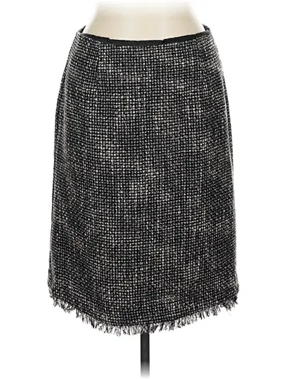 Pre-owned Requirements Casual Skirt In Silver