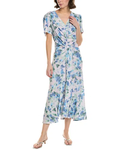 Requirements Jersey Crepe Maxi Dress In Purple