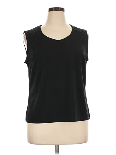 Pre-owned Requirements Sleeveless T-shirt In Black