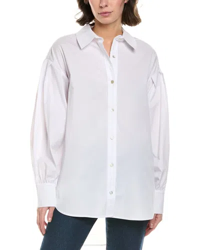 REQUIREMENTS REQUIREMENTS STRETCH POPLIN SHIRT