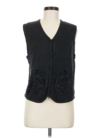 Pre-owned Requirements Sweater Vest In Black