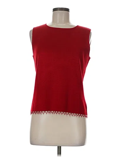 Pre-owned Requirements Sweater Vest In Red