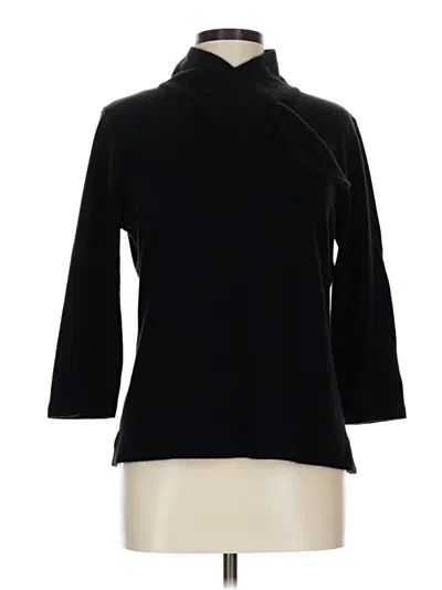 Pre-owned Requirements Turtleneck Sweater In Black