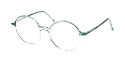 Res Rei Eyeglasses In Light Green, Light Grey