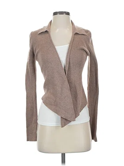Pre-owned Resa Cardigan Sweater In Brown