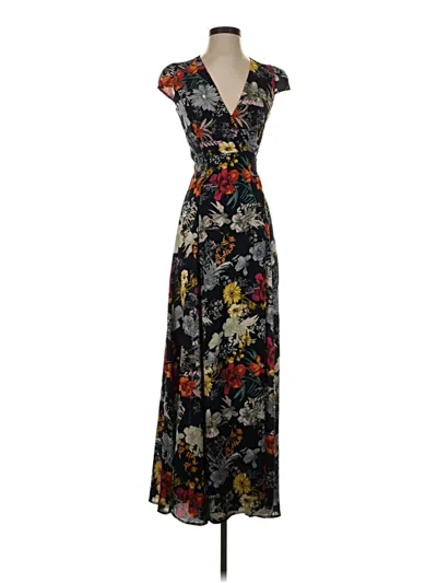 Pre-owned Resa Casual Dress In Black