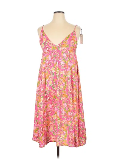Resa Casual Dress In Pink