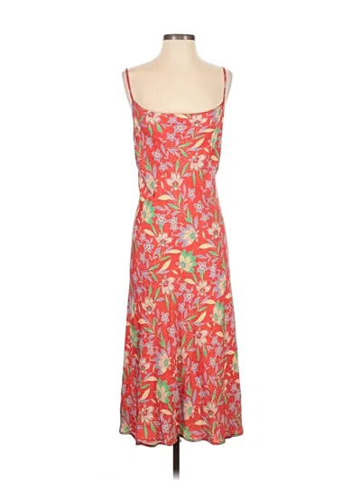 Pre-owned Resa Casual Dress In Red