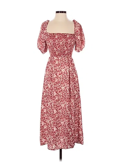 Pre-owned Resa Casual Dress In Red