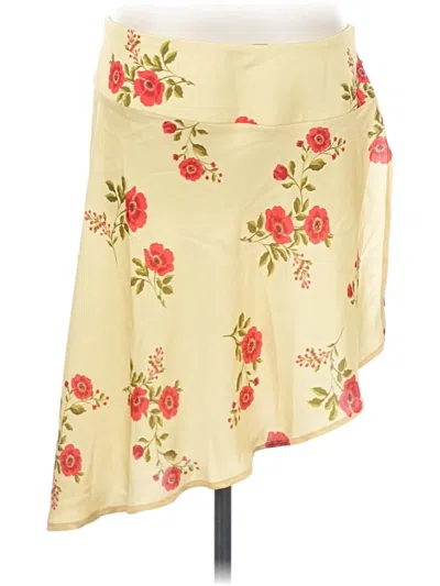Pre-owned Resa Casual Skirt In Yellow