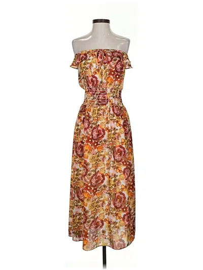 Pre-owned Resa Cocktail Dress In Brown