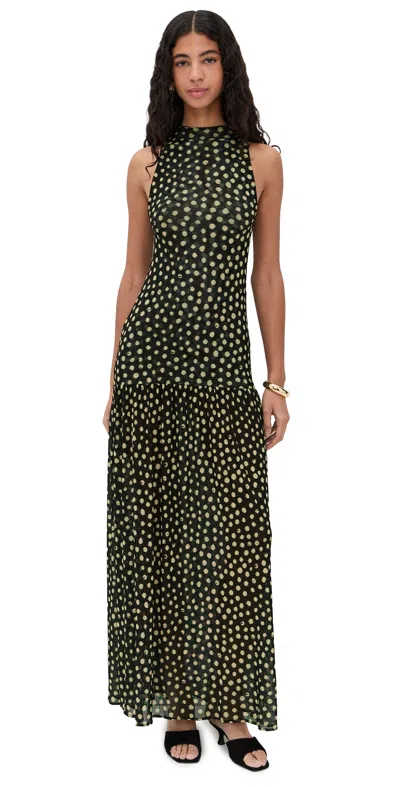 Resa Frida Maxi Dress Celeste In Green
