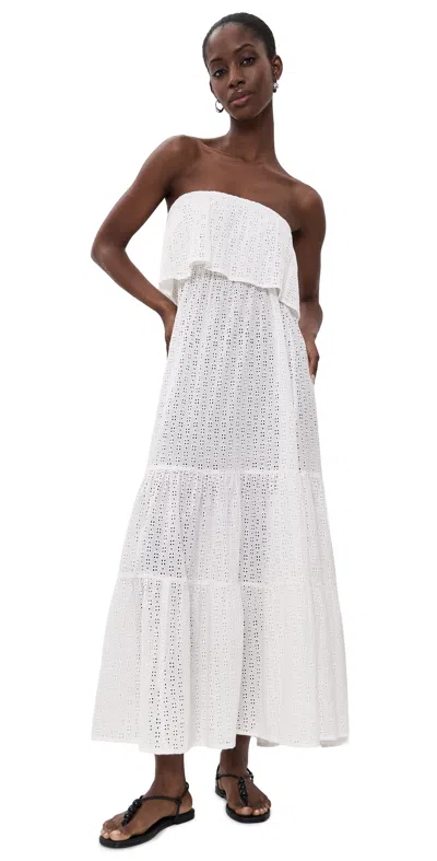 Resa Joni Maxi Dress White Eyelet