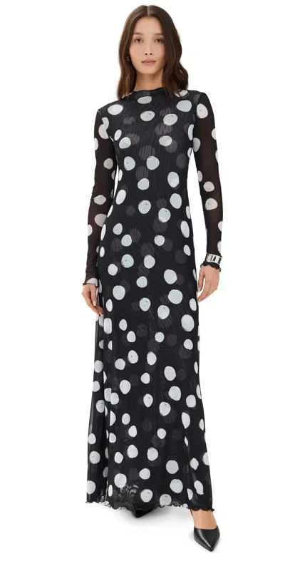 Resa Lyon Maxi Dress Vogue In Black