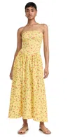 Resa Mackenzie Midi Dress Honey In Honey