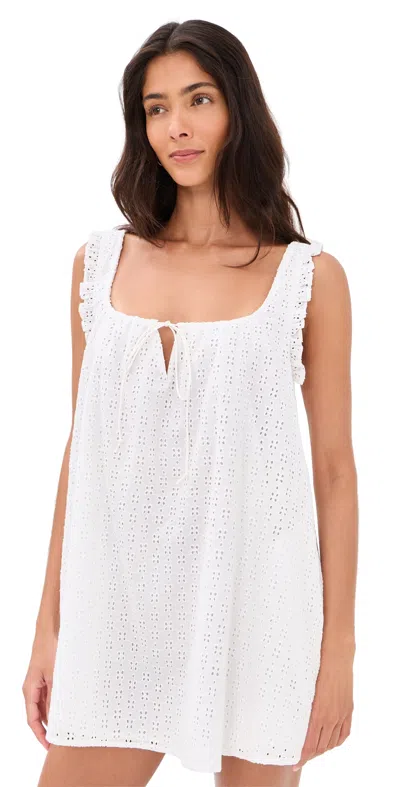 Resa Mini Moo Dress White Eyelet