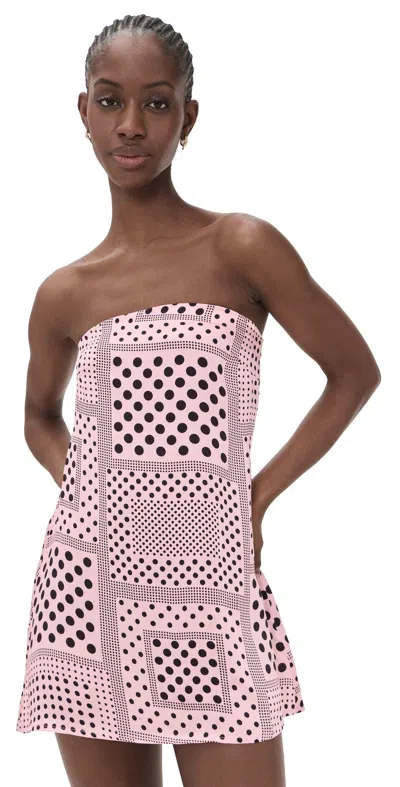 Resa Olive Mini Dress Lauper In Multi