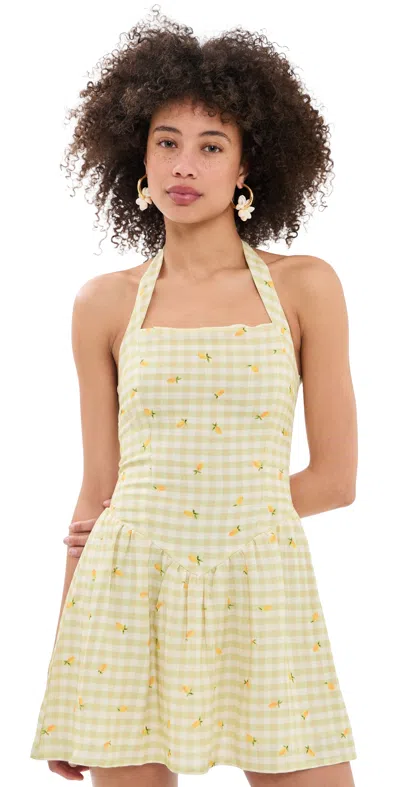 Resa Sutton Mini Dress Zest In Multi