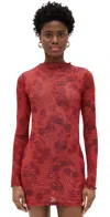 Resa Tyler Mini Dress Red Currant In Red Currant