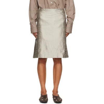Rescha Ssense Exclusive Gray Agaara Long Skirt