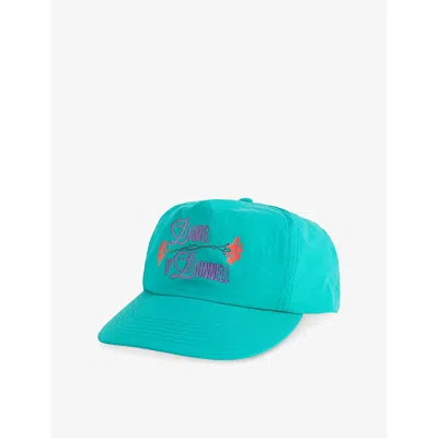 Reselfridges Mens  Pre-loved Daniel O'donnell Woven Cap In Blue