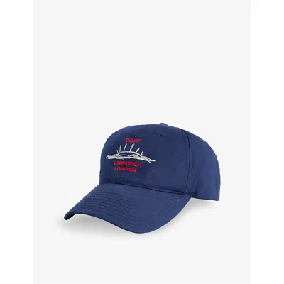 Reselfridges Mens  Pre-loved Greenwich Millennium Dome Yr 2000 Woven Cap In Blue