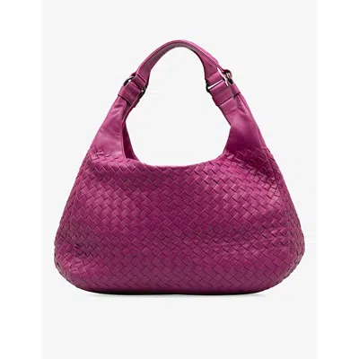 Reselfridges Womens Pink Pre-loved Bottega Veneta Leather Shoulder Bag