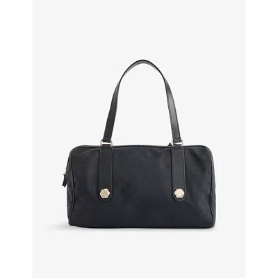 Reselfridges Womens Black Pre-loved Gucci Gg Canvas Charmy Bag